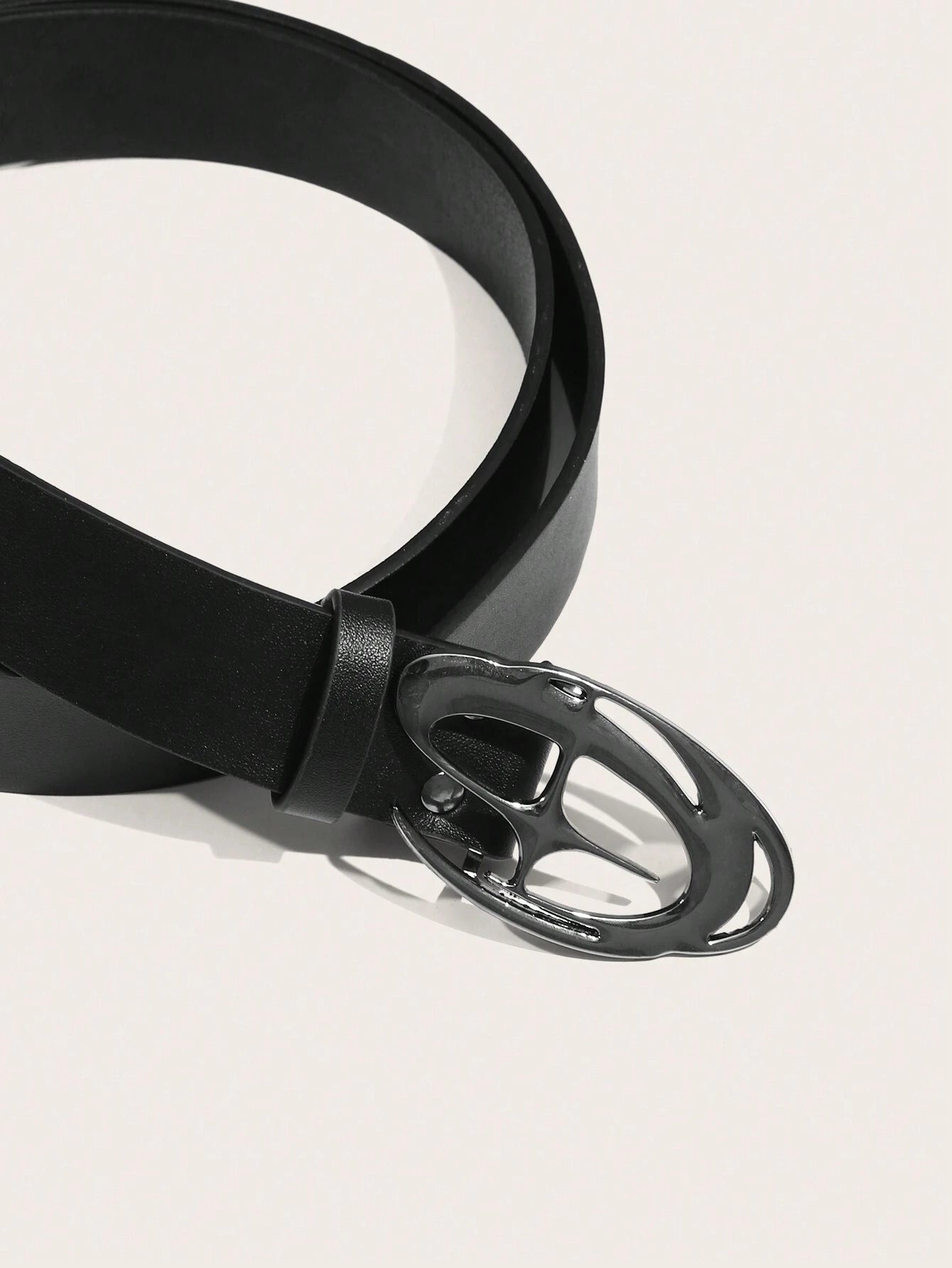 1Pc Retro INS Style 3D Star Design Belt with Unique Black Buckle for Matching with Jeans/Trousers/Short Skirts/Dresses/Shorts, Etc. Summer, School Fall, Autumn, Halloween